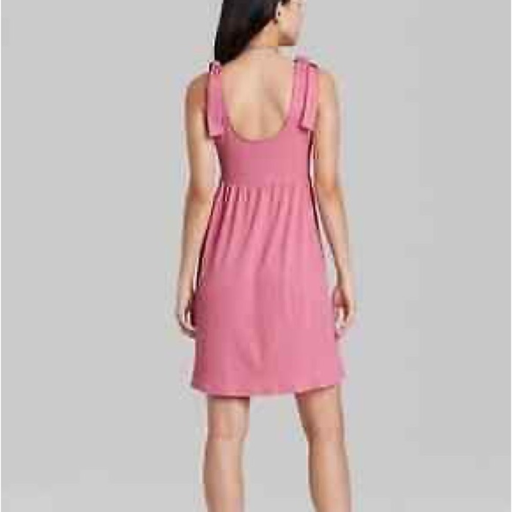 Wild Fable Bow Mini Dress - Picture 3 of 4